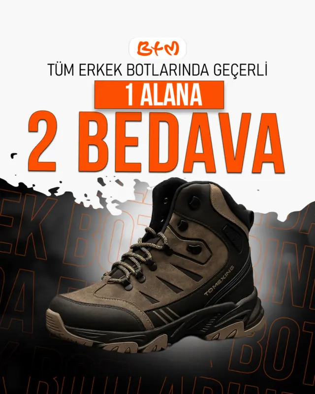 Tahmin edebildiniz mi? 😏
Evet, doğru duydunuz! 🎉
BTM’de TÜM ERKEK BOTLARINDA 1 ALANA, 2 BEDAVA!👞👞👞
Kışa hazırlık değil, resmen fırsat zamanı! 🔥
🏬 Kampanya sadece mağazalarımızda geçerlidir.
📍 Mağaza konumlarımız: https://www.btmmoda.com/btm-magazalarimiz/
#BTM #BTMErkek #BTMFırsat #KışHazırlığı #1Al2Öde