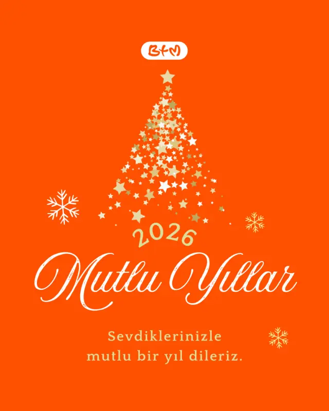 BTM’den yeni yıla kocaman bir merhaba! 🎉 Mutlu yıllar 🤍